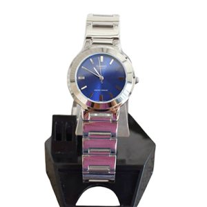 Reloj Casio - Malla Metal - Fondo Azul